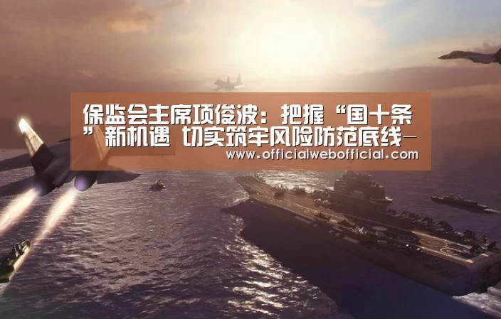 保监会主席项俊波:把握“国十条”新机遇 切实筑牢风险防范底线-英国365集团(图3) 英国365集团官网
