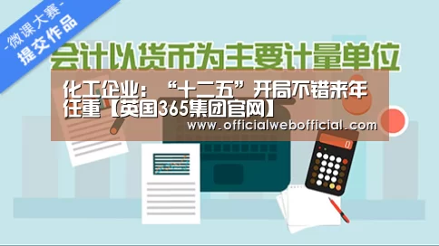 化工企业:“十二五”开局不错来年任重【英国365集团官网】(图2) 英国正版365官方网站